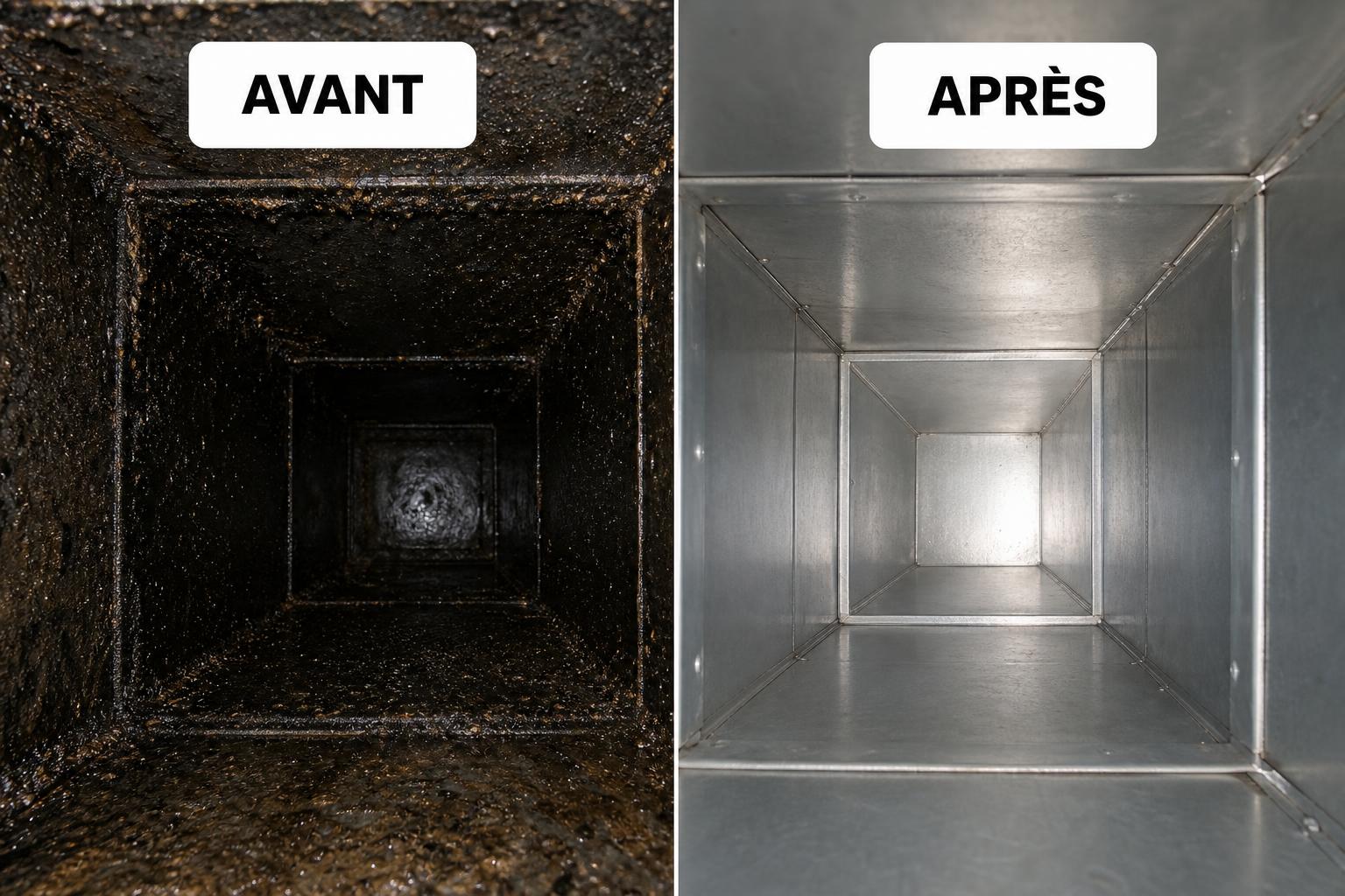 Conduits & gaines dégraissés — Restaurant Saint-Denis (93)